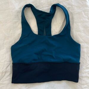 Colorblock lululemon bra